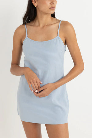 Rhythm Classic Slip Dress Blue