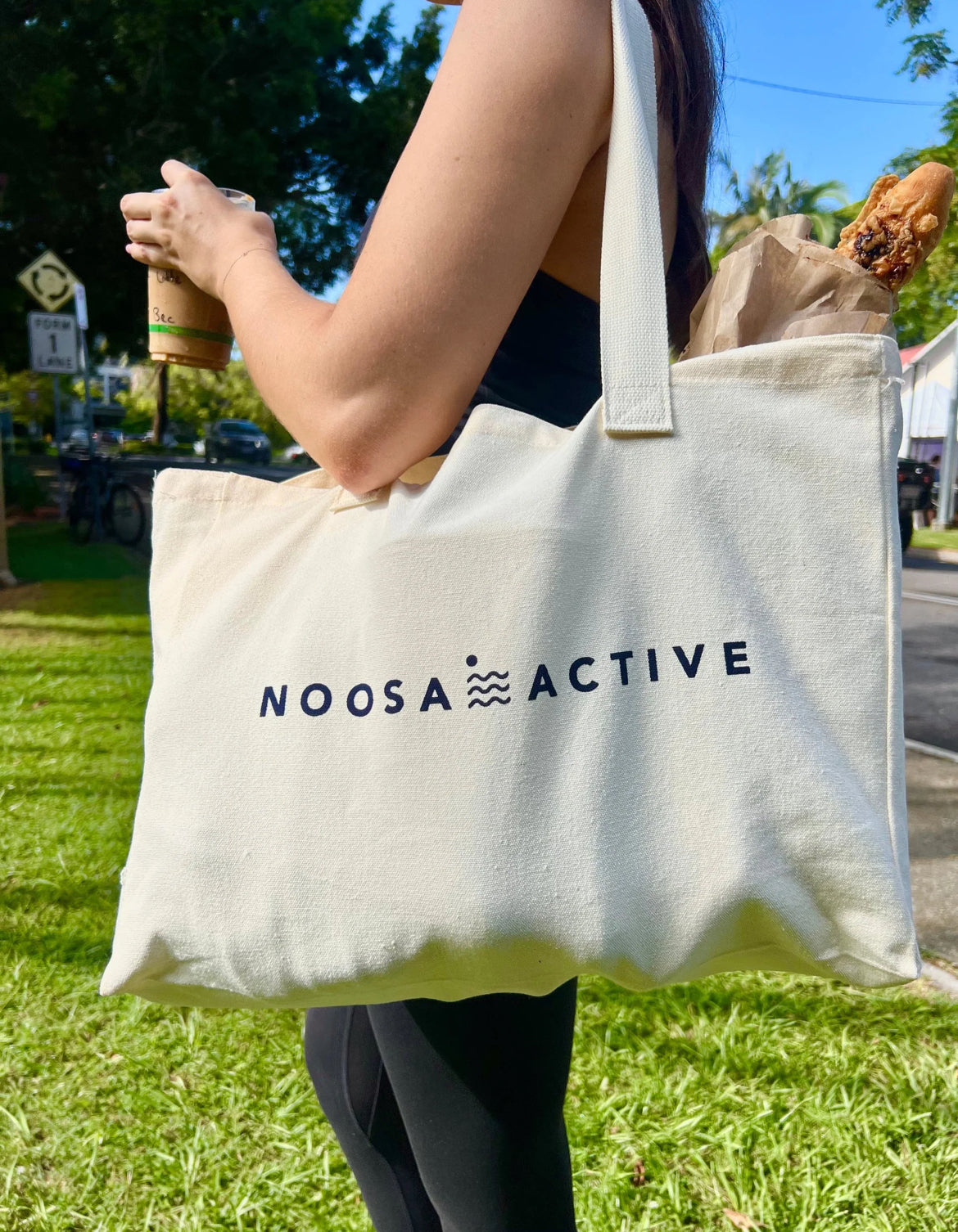 Noosa Active Everyday Oversized Tote Cream