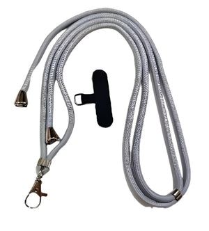 Salty Safari Cross Body Cord Phone Strap Steel