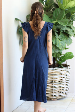 Eb & Ive Nala Maxi Dress Ink