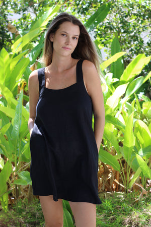 Haven Noosa Tank Dress Ebony