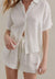 Litte Lies Bronte Shirt White Linen