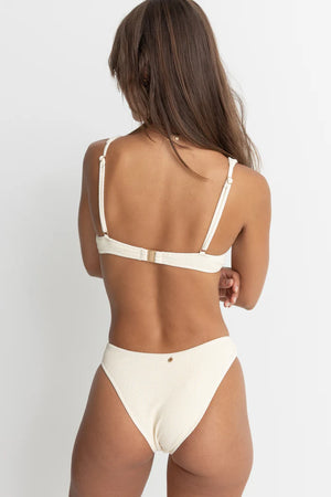 Rhythm Essential Rib Underwire Top Crème