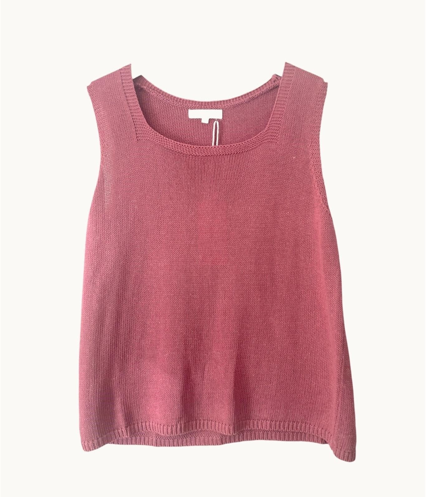 Little Lies Square Neck Spring Tank Mulberry