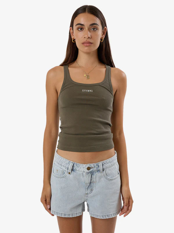 Thrills Minimal Thrills Scoop Tank Tarmac