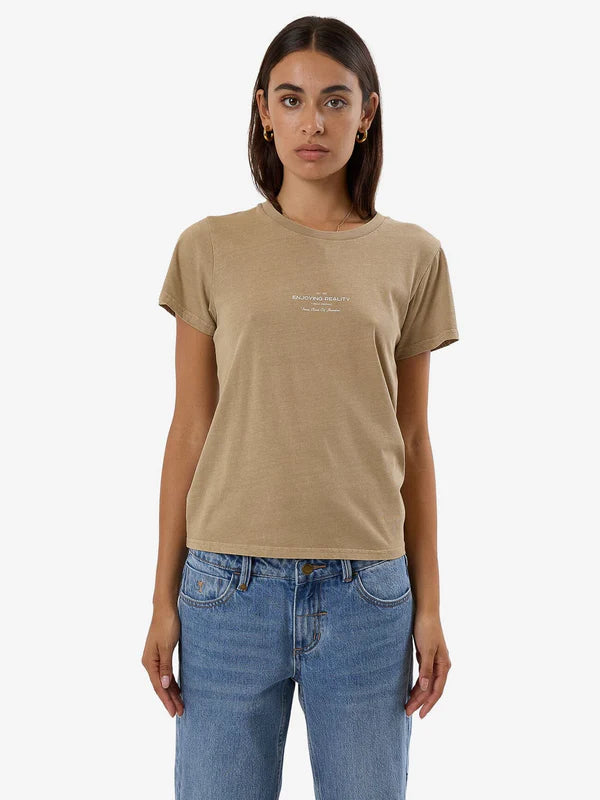 Thrills Acclaim Everyday Tee Tan