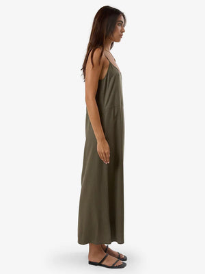 Thrills Breezy Slip Dress Tarmac