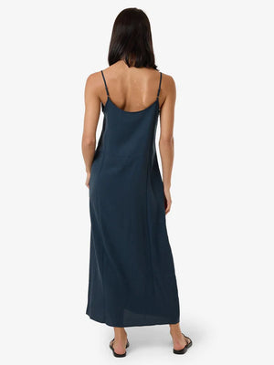 Thrills Breezy Slip Dress Dark Slate