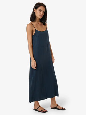 Thrills Breezy Slip Dress Dark Slate