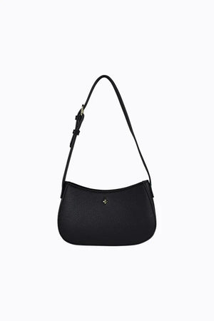 Peta + Jain Mood Shoulder Bag Black Pebble/Gold