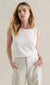 Little Lies Spring Tank White