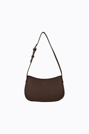 Peta + Jain Mood Shoulder Bag Chocolate Pebble/GoldPebb