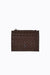 Peta + Jain Ivy CC Wallet With Zip Chocolate Weave/Silver