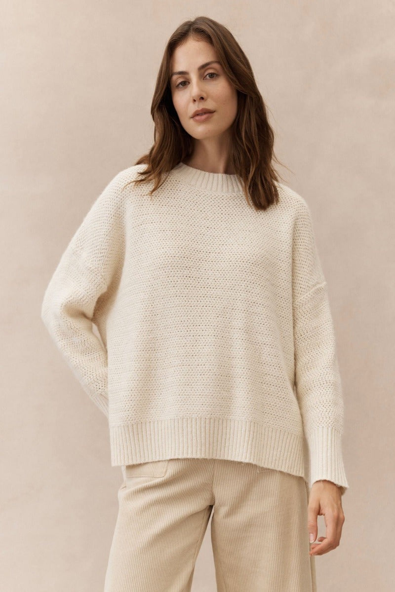 Cream wooly jumper outlet