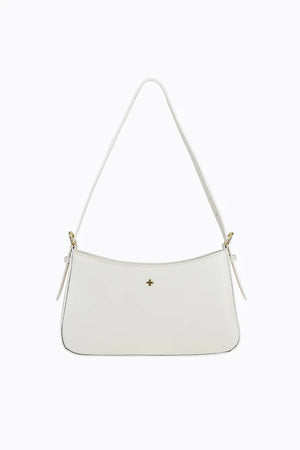 Peta + Jain Lilu Shoulder Bag White Pebble/Gold