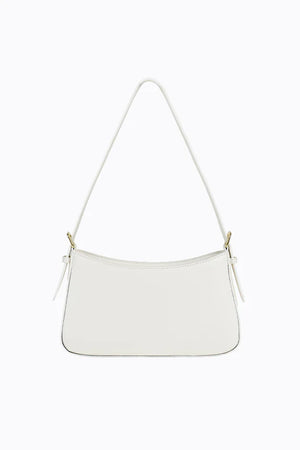 Peta + Jain Lilu Shoulder Bag White Pebble/Gold